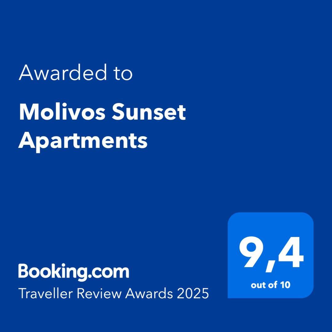 Molivos Sunset Apartments Metímna Exterior foto